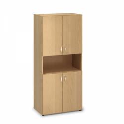 Interier Ricany Magas szekrény ProOffice 80 x 47 x 178 cm, bükkfa - rauman - 207 990 Ft