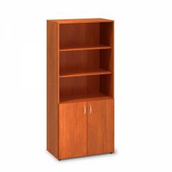 Interier Ricany Magas szekrény ProOffice 80 x 47 x 178 cm, cseresznye - rauman - 170 690 Ft