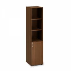  ProOffice magas keskeny szekrény 40 x 47 x 178 cm, jobb, dió - rauman - 143 990 Ft