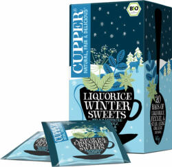 Cupper bio liquorice winter sweets téli édes ébredés tea xmas limited edition 40 g - mamavita