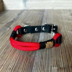Eblaszti Kötélnyakörv, piros-fekete 20mm, Eblaszti