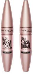 Maybelline Lash Sensational set 2x mascara 9, 5 ml Nuanţă Very Black pentru femei
