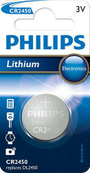 Philips Baterie Philips CR2450 - 1 buc (CR2450/10B)