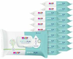 HiPP Soft & Pur Servetele umede pentru nou-nascuti si copii 18x48 buc