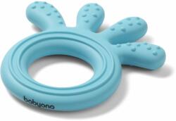 BabyOno Be Active Silicone Teether Octopus rágóka Blue