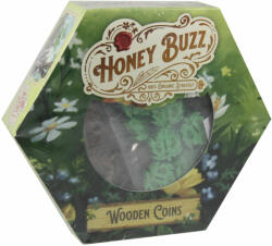 Elf Creek Games Honey Buzz Wooden Coins, társasjáték kiegészítő (ECG015) - reflexshop