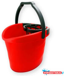 Bonus Felmosó vödör 18 literes ovális csavaró kosárral piros Bonus_B739 (46909)