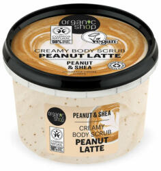 Organic Shop bio testradír krémes peanut latte mogyoróval és shea vajjal 250 ml