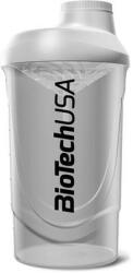 BioTechUSA Keverőpalack, 600ml, BIOTECH USA Wave Shaker, fekete-füst (KHEBIOUSA87) (24010301)