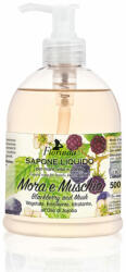 Florinda Sapun lichid vegetal hidratant cu mure si mosc si ulei de jojoba, 500ml, Florinda