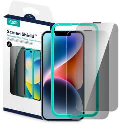 ESR Folie pentru iPhone 13 Pro Max (set 2) - ESR Tempered Glass - Privacy (KF2316287) - vexio