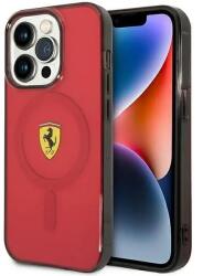 Ferrari Husa Ferrari FEHMP14XURKR iPhone 14 Pro Max 6.7" red/red hardcase Translucent Magsafe - vexio