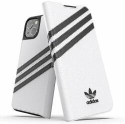 Adidas Husa Adidas OR Booklet Case PU iPhone 13 6.1" black/black white 47092 - vexio