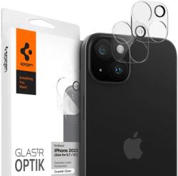 Spigen Optik. tR Camera Protector for iPhone 15 / 15 Plus - transparent 2 pcs - vexio