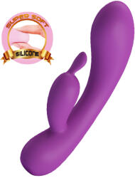 Pretty Love Vibrator Pretty Love Grace, 12 Moduri Vibratii, Silicon Super Soft, Mov, 16.5 cm Vibrator