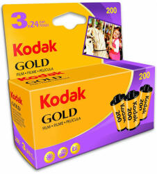 Kodak Gold GB 200 135-24 (3-as csomag) színes negatív film (101092230)