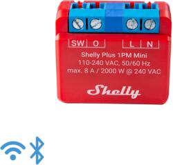 Shelly PLUS 1PM mini egy áramkörös WiFi-s okosrelé, 8A