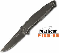 Ruike Briceag RUIKE P108, otel 14C28N, Silver Black, 8.6cm (P108-SB)