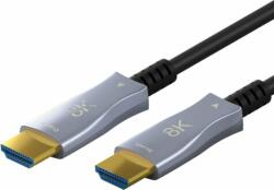 Goobay 65563 Optikai HDMI 2.1 Kábel 70m - Fekete (65563)