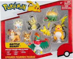 Pokémon akciófigura - Battle Ready Figuraszett - 8 db-os (PKW2687)