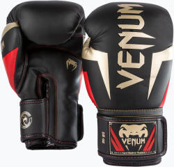 Venum Mănuși de box Venum Elite black/gold/red