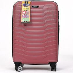 PAUSE PAUSE, Gurulós bőrönd texturált dizájnnal, Rózsaarany (314PLN1111)