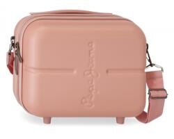 Joumma Bags - ABS utazó kozmetikai táska PEPE JEANS HIGHLIGHT Rosa Claro, 21x29x15cm, 9L, 7683924