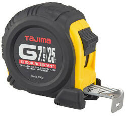 Tajima G-Lock Mérőszalag 7, 5 m x 25 mm/25 ft dupla mértékegység (GL-25-75D-EUR) - vasasszerszam