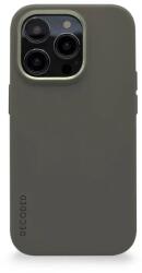 Decoded Husa Decoded - silicone protective case for iPhone 14 Pro Max compatible with MagSafe (olive) - pcone