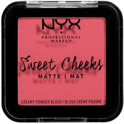 NYX Professional Makeup Sweet Cheeks Blush (Matte)-Day Cream (12 ml)
