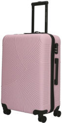 Enrico Benetti Louisville rózsaszín 4 kerekű női közepes bőrönd (39040009-60)