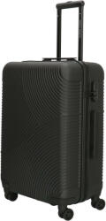 Enrico Benetti Louisville fekete 4 kerekű közepes bőrönd (39040001-60)