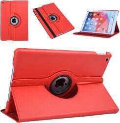 Tablettok iPad 2020 10.2 (iPad 8) - piros fordítható műbőr tablet tok