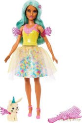 Mattel : Barbie A Touch Of Magic - Tündér Babák Kék Hajú (HLC36)