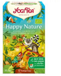 YOGI TEA Boldog természet bio tea (17 filter)