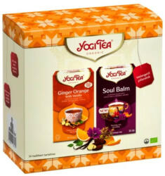 YOGI TEA Ajándékcsomag - Melengető pillanatok bio tea szett (34 filter)