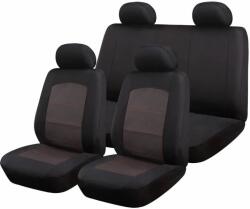 Ro Group Set Huse Scaune Auto pentru Audi Q7 - New Style, Negru Grena, 9 bucati