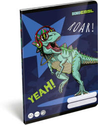 Lizzy Card Füzet Tűzött A/5 Sima Fsc Dino Cool Dino Roar (20021)