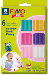 FIMO Süthető Gyurma Készlet Kids Colour Pack 6x42 gramm Lányoknak (8032-02)