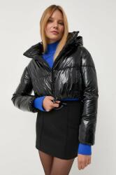 Patrizia Pepe rövid kabát női, fekete, átmeneti - fekete 38