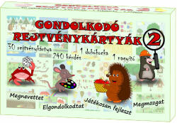  Gondolkodó rejtvénykártyák 2 - aprojatek