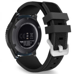 BSTRAP Silicone Sport szíj Huawei Watch 3 / 3 Pro, black (SSG006C0211)