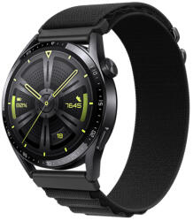 BSTRAP Nylon Loop szíj Huawei Watch GT3 42mm, black (SSG036C0108)