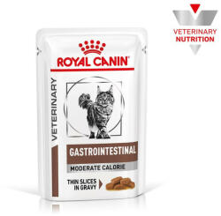 Royal Canin Gastrointestinal Moderate Calorie Feline 85g alutasakos - macska nedvestáp