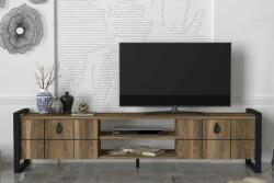 Sofahouse Design TV asztal Tadashi 184, 5 cm dió utánzata