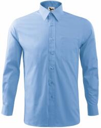 MALFINI Cămașă pentru bărbați Style Long Sleeve - Albastru ceruleu | L (2091515)