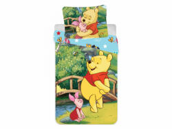 Micimackó Disney Micimackó Bridge gyerek, ovis ágyneműhuzat 90×140cm, 40×55 cm