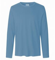 Neutral Tricou cu mânecă lungă pentru bărbați din bumbac organic Fairtrade - Dusty indigo | S (NE-O61050-1000303950)