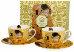 Duo Gift Porcelán csésze szett- 250ml - Klimt: A csók