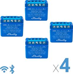 Shelly PLUS 1 MINI egy áramkörös Wi-Fi + Bluetooth okosrelé 4db (3800235265659)